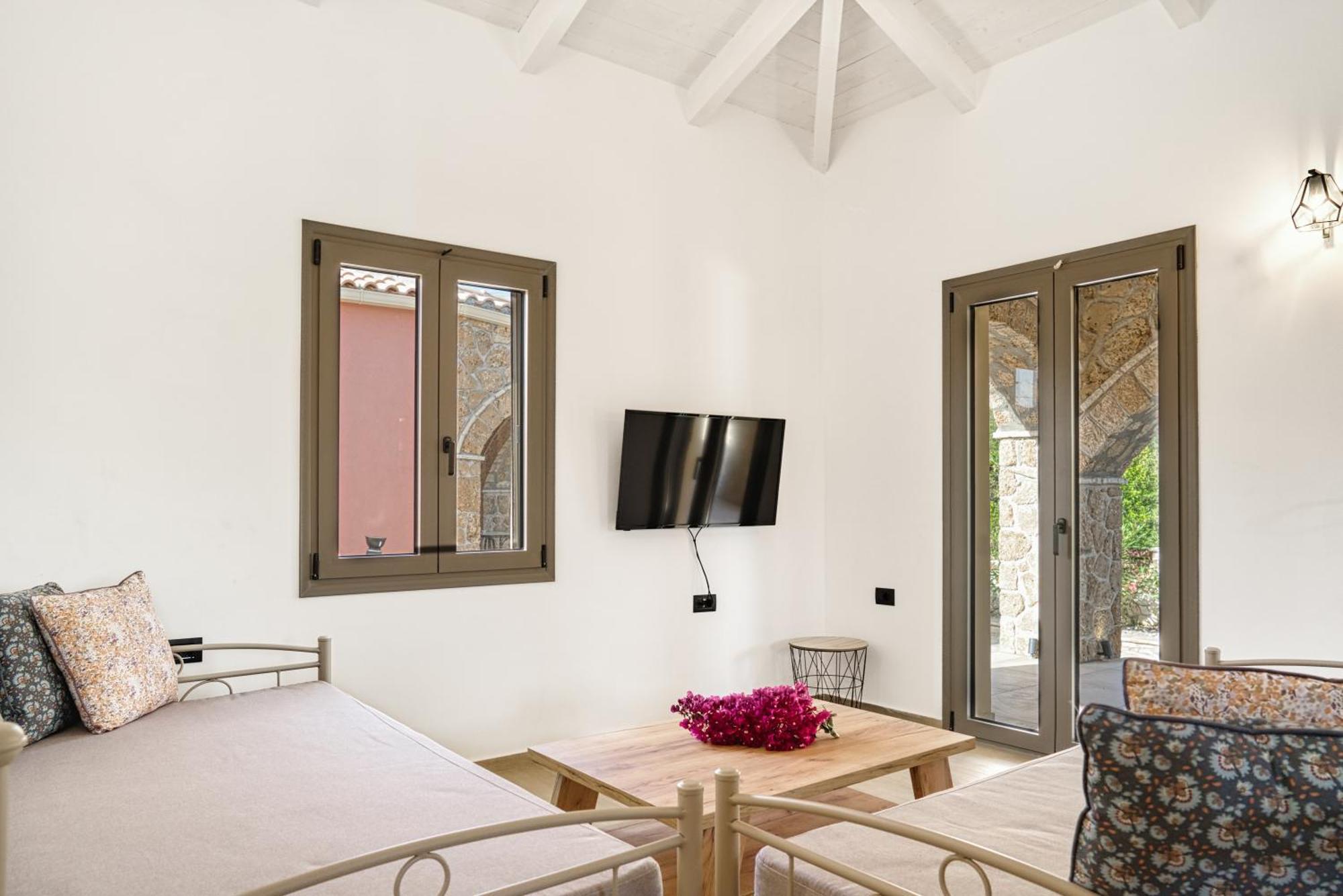 Astarte Villas - Astra Private Villas With Pool Vasilikí Kültér fotó