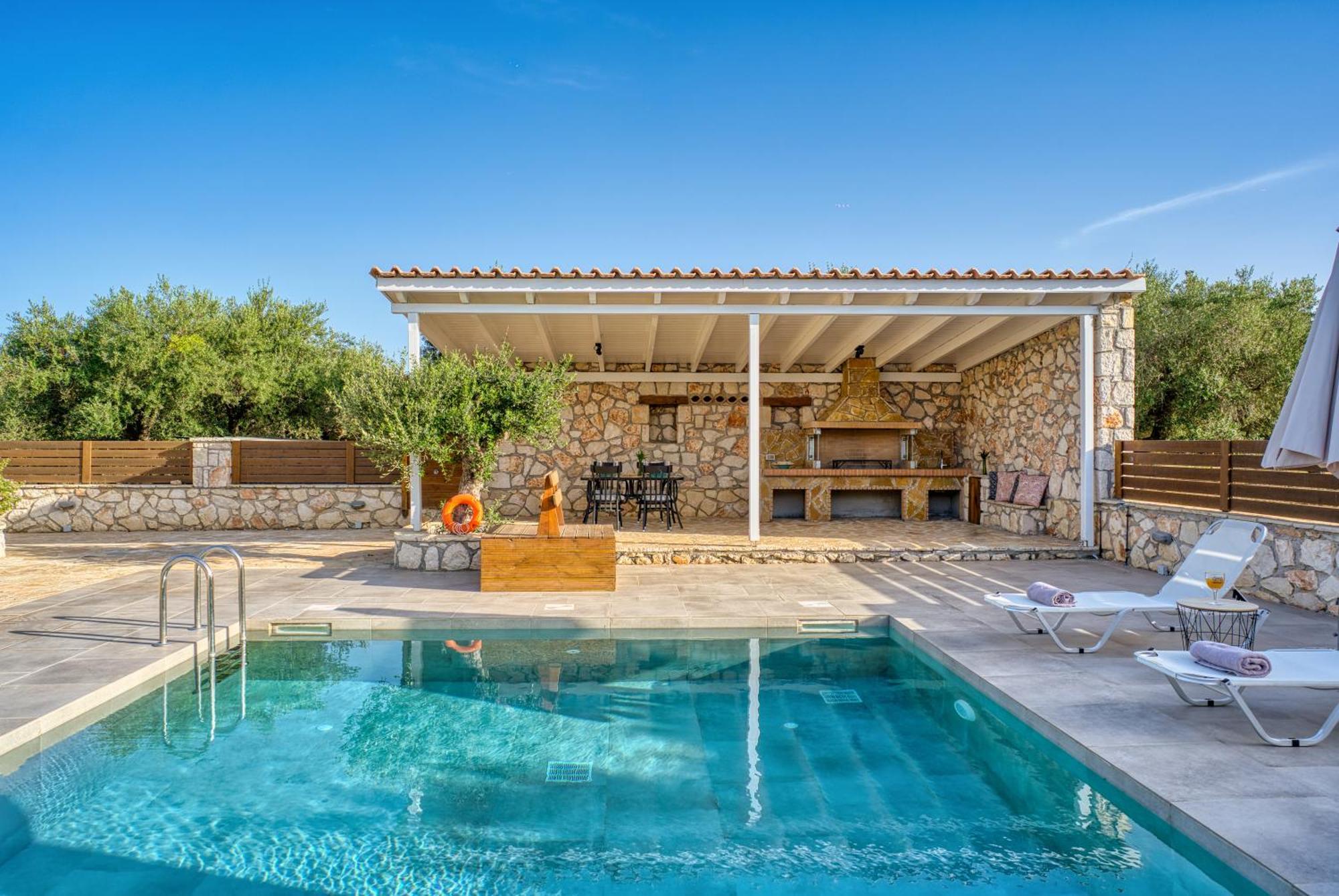 Astarte Villas - Astra Private Villas With Pool Vasilikí Kültér fotó