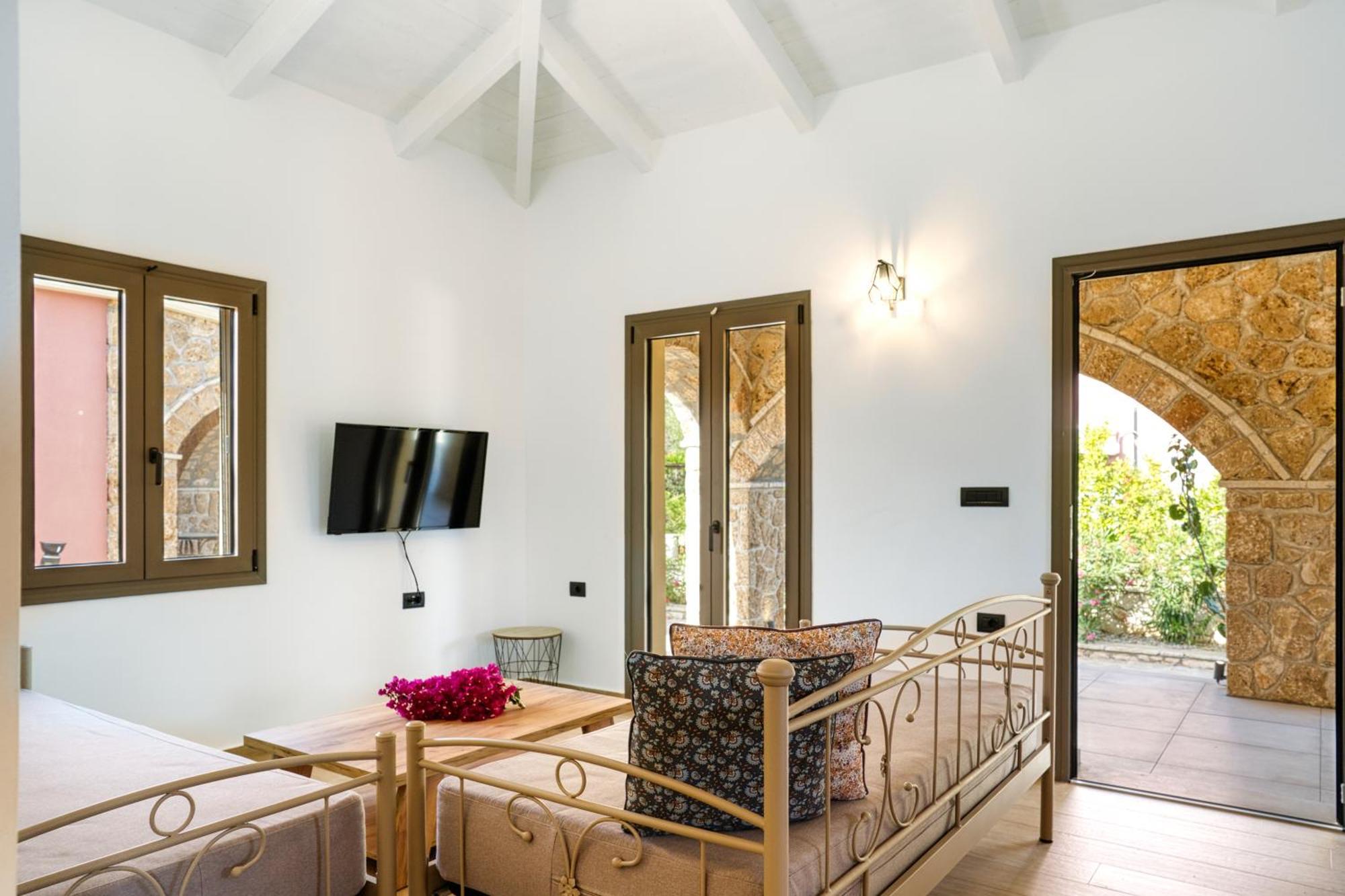Astarte Villas - Astra Private Villas With Pool Vasilikí Kültér fotó