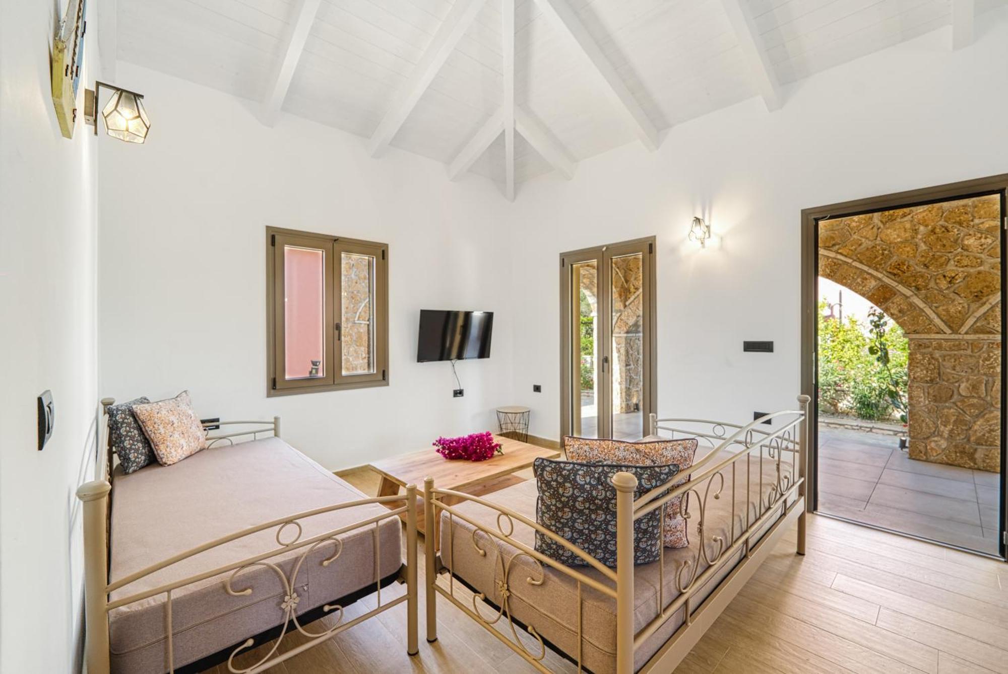 Astarte Villas - Astra Private Villas With Pool Vasilikí Kültér fotó